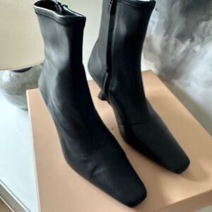 Loeffler Randall Black Ankle Boots